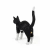 SELETTI Lampe table déco LED Jobby The Cat, noire/blanche^ Lampes Décoratives