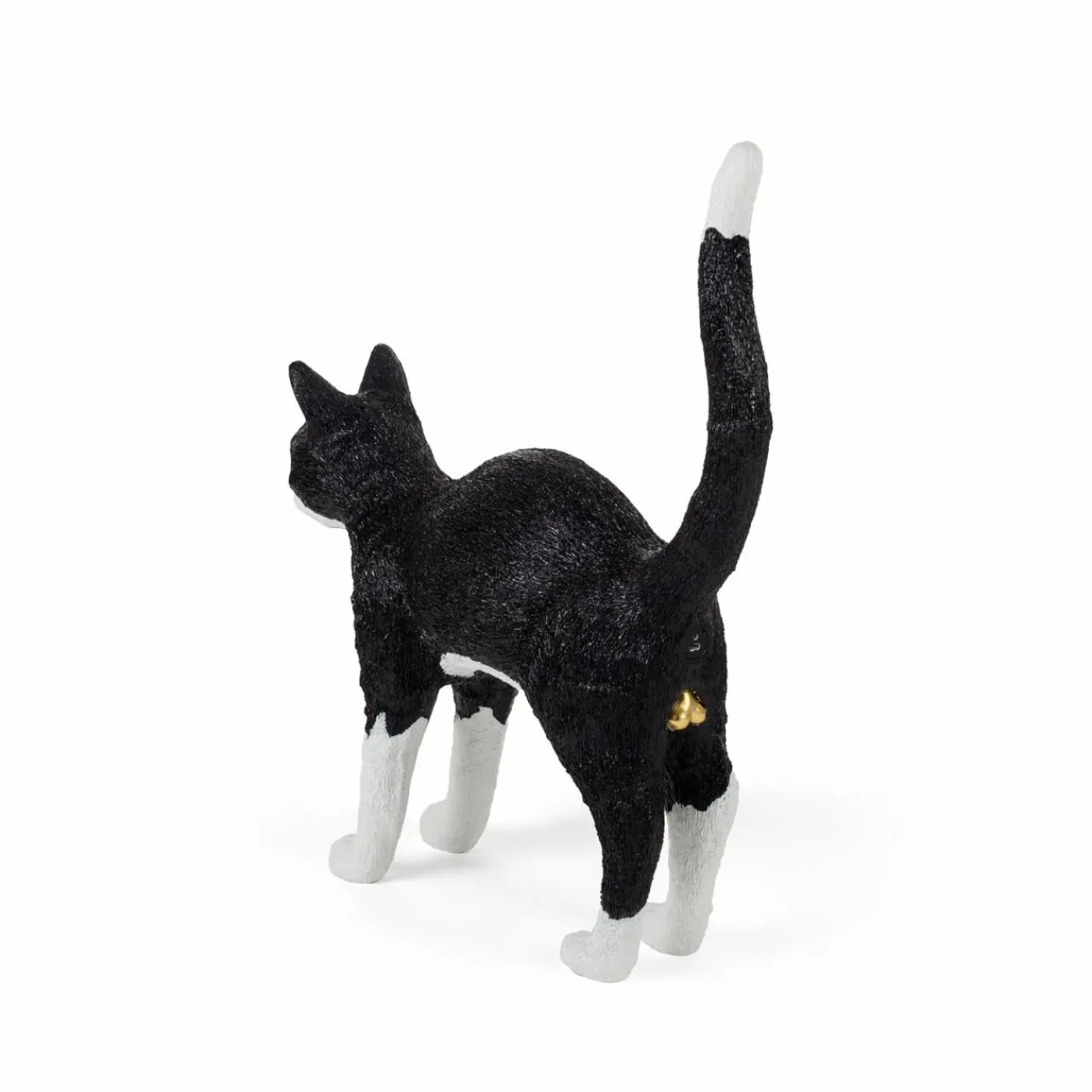 lampe_table_dco_led_jobby_the_cat_noireblanche_0.webp SELETTI Lampe table déco LED Jobby The Cat, noire/blanche^ Lampes Décoratives