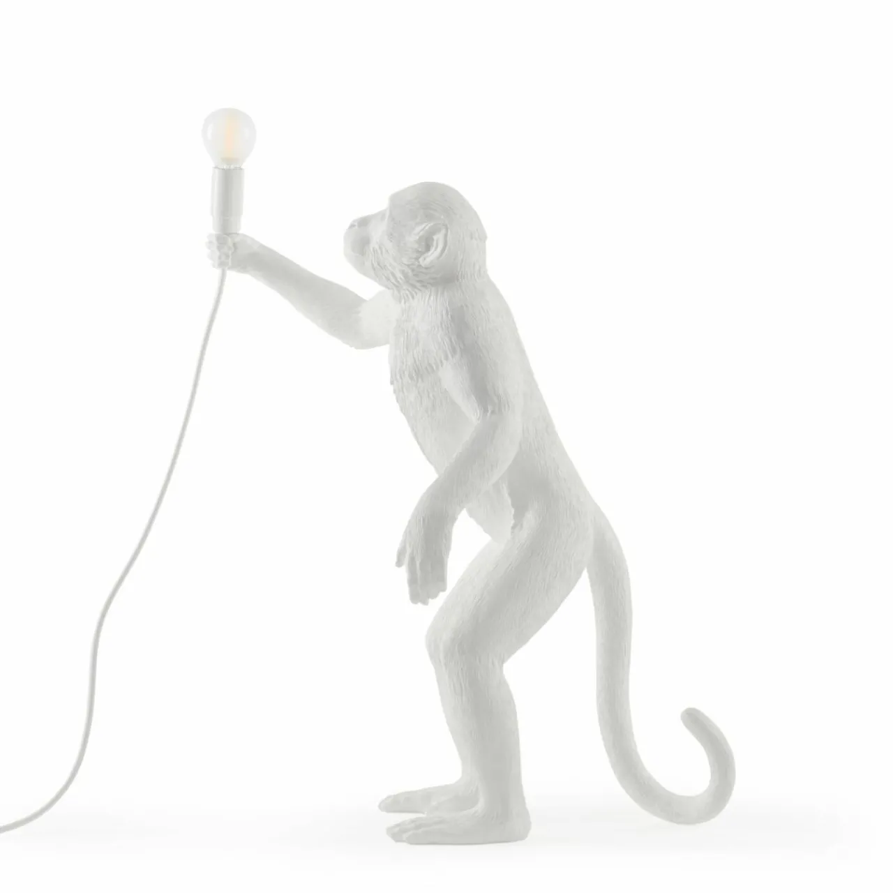 lampe_table_dco_led_monkey_lamp_blanc_debout_2.webp SELETTI Lampe table déco LED Monkey Lamp, blanc, debout^ Lampes Décoratives
