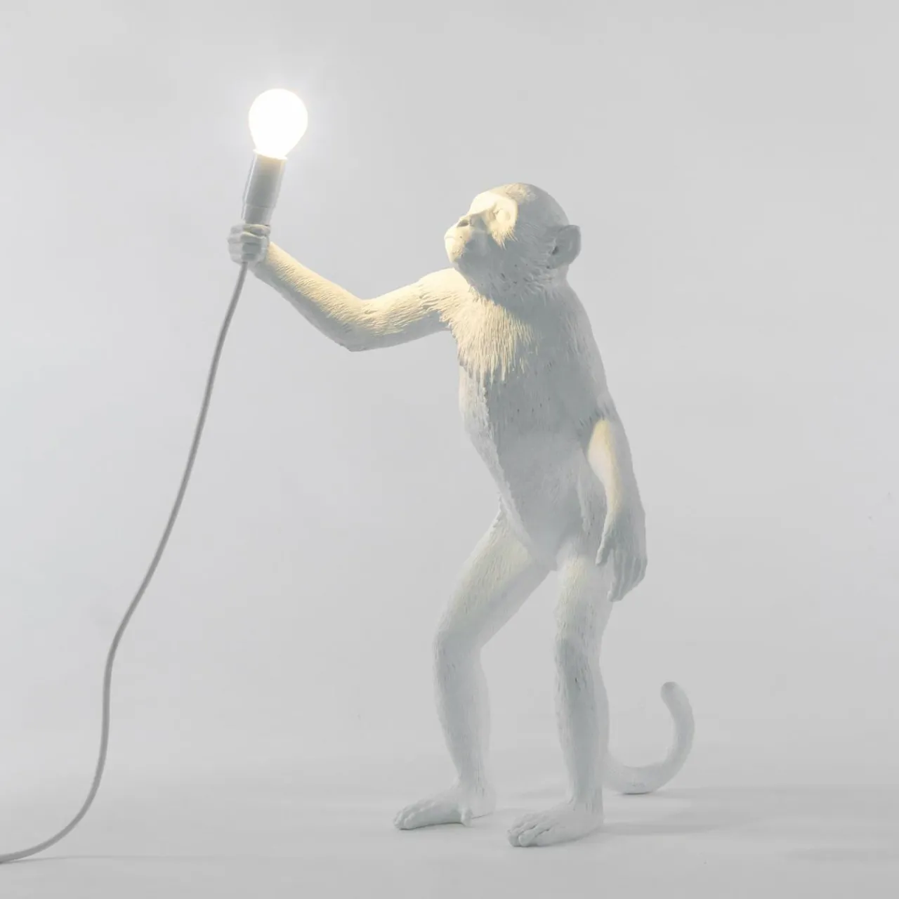lampe_table_dco_led_monkey_lamp_blanc_debout_5.webp SELETTI Lampe table déco LED Monkey Lamp, blanc, debout^ Lampes Décoratives