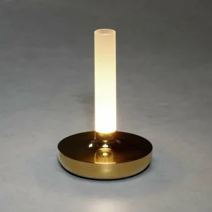 Konstsmide Lampe table LED Biarritz IP54 batterie CCT doré^ Lampes Décoratives