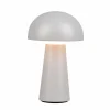 Reality Leuchten Lampe table LED Lennon IP44 batterie tactile gris^ Lampes Décoratives