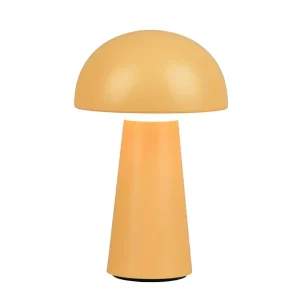Reality Leuchten Lampe table LED Lennon IP44 batterie tactile jaune^ Lampes Décoratives