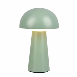 Reality Leuchten Lampe table LED Lennon IP44 batterie tactile vert^ Lampes Décoratives