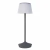 Näve Lampe table solaire LED Emmi CCT recharge, grise^ Lampes Décoratives