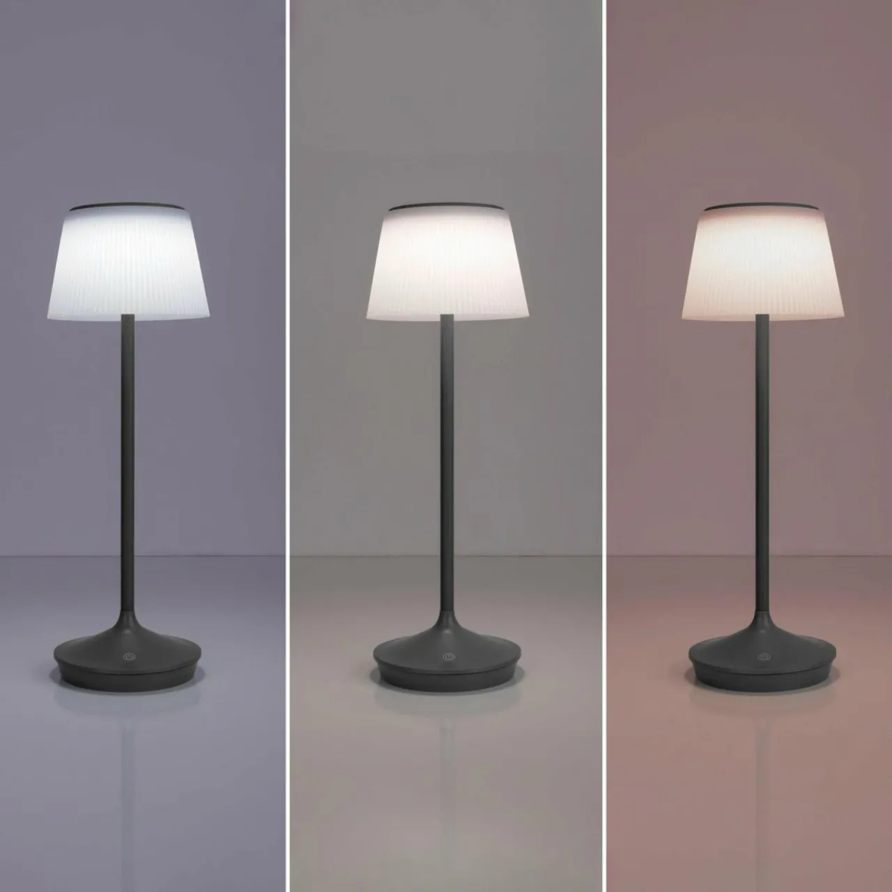 lampe_table_solaire_led_emmi_cct_recharge_grise_2.webp Näve Lampe table solaire LED Emmi CCT recharge, grise^ Lampes Décoratives