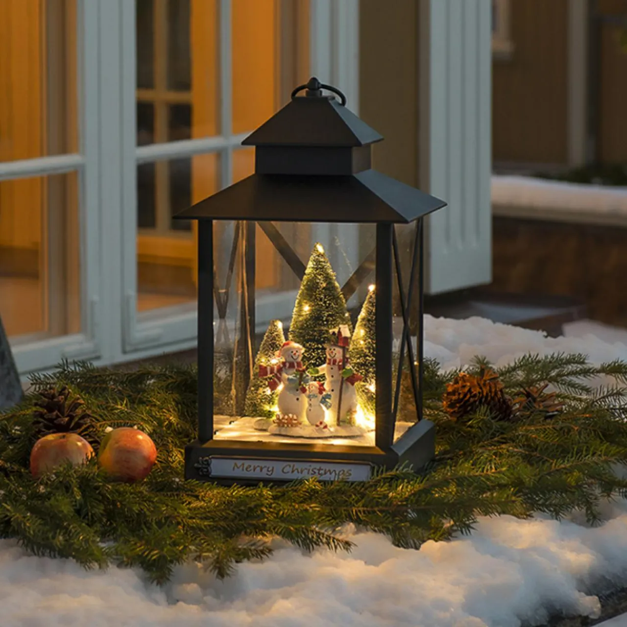 lanterne_dco_led_bonshommes_neige_noir_ip_cm_1.webp Konstsmide Christmas Lanterne déco LED Bonshommes neige noir IP44 42 cm^ Lumière De Noël