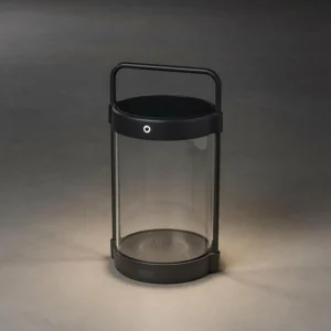 Konstsmide Lanterne solaire LED Crotone, dimmable, USB^ Lampes Décoratives