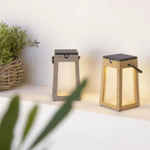 Les Jardins Lanterne solaire LED Tecka portable Duratek 25 cm^ Lampes Décoratives