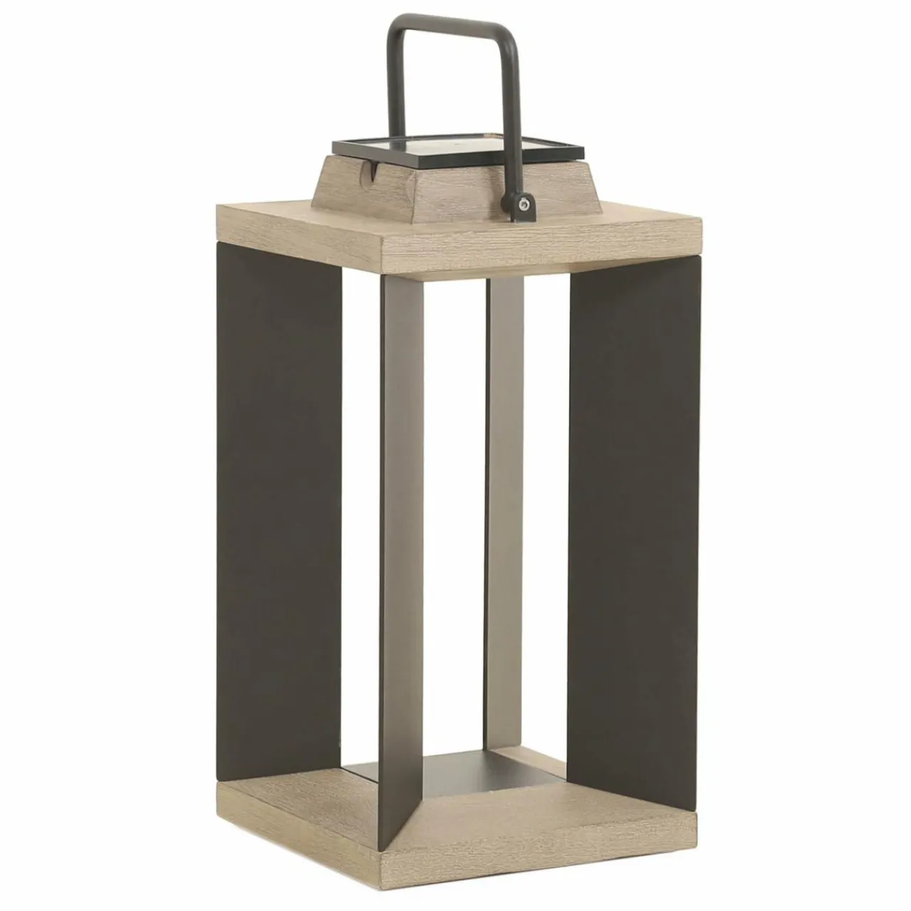 lanterne_solaire_teckalu_duratekalu_noir_cm_2-1.webp Les Jardins Lanterne solaire Teckalu, Duratek/alu noir 45,5 cm^ Lampes Décoratives