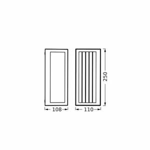 LEDVANCE Applique d'extérieur Endura Classic Radick, IP65^ Appliques Murales Extérieures