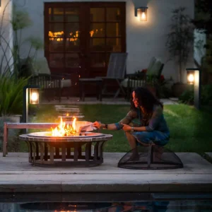 LEDVANCE Endura Classic Cascade Borne lumineuse ambre^ Bornes Éclairage Extérieur
