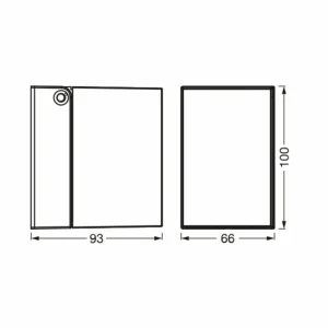 LEDVANCE Endura Classic Cube applique blanche^ Appliques Murales Extérieures