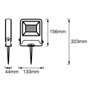 LEDVANCE Endura Garden Flood 20 W spot ext. LED^ Projecteurs D'Extérieur