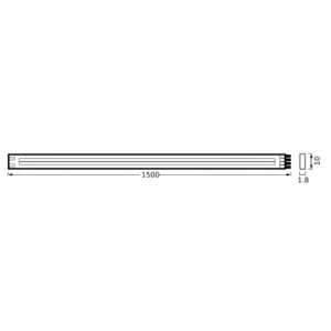 LEDVANCE Flex COB LED-Strip IP20 2.700-6.500K 1,5m^ Lampes Décoratives