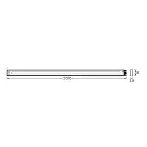 LEDVANCE Flex COB LED-Strip IP20 2.700-6.500K, 5m^ Lampes Décoratives