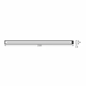 LEDVANCE Flex COB LED-Strip IP20 3.000K, 1,5m^ Lampes Décoratives