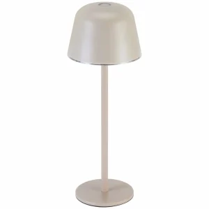 LEDVANCE Lampe à poser LED rechargeable Style Stan, aluminium, CCT, beige^ Lampes Décoratives