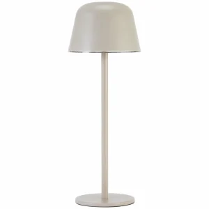 LEDVANCE Lampe à poser LED rechargeable Style Stan, aluminium, CCT, beige^ Lampes Décoratives