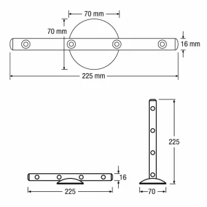 LEDVANCE LEDstixx tube lumineux pour mur ou table^ Lampes Décoratives