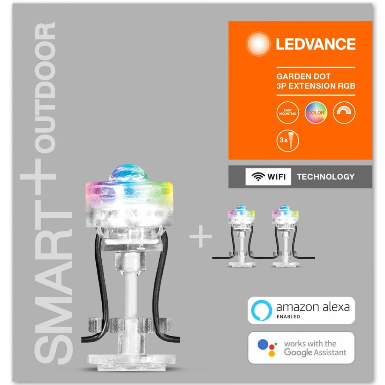 ledvance_smart_wifi_garden_dot_spot__extensions_3.webp LEDVANCE SMART+ WiFi Garden Dot Spot, 3 extensions^ Lampes Décoratives