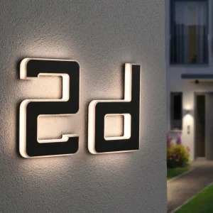 Paulmann Lettre solaire LED d^ Boîtes Aux Lettres
