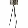 LeuchtNatur Atticus lampadaire Nero noir^ Luminaires Durables