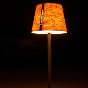 LeuchtNatur Luxa II, bouleau, pied noir^ Lampes Décoratives