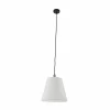 Lindby Alaida suspension d’extérieur, cône, blanc^ Suspensions D'Extérieur