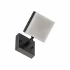 Lindby Amya applique d’extérieur en alu, angulaire^ Appliques Murales Extérieures