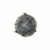 Lindby applique d'extérieur Daaje, doré, Ø 26 cm, aluminium^ Appliques Murales Extérieures