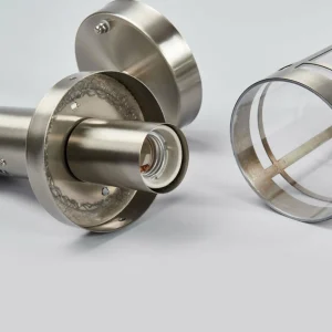 Lindby applique d'extérieur Djori, gris, acier inoxydable, capteur^ Appliques D'Extérieur Avec Détecteur