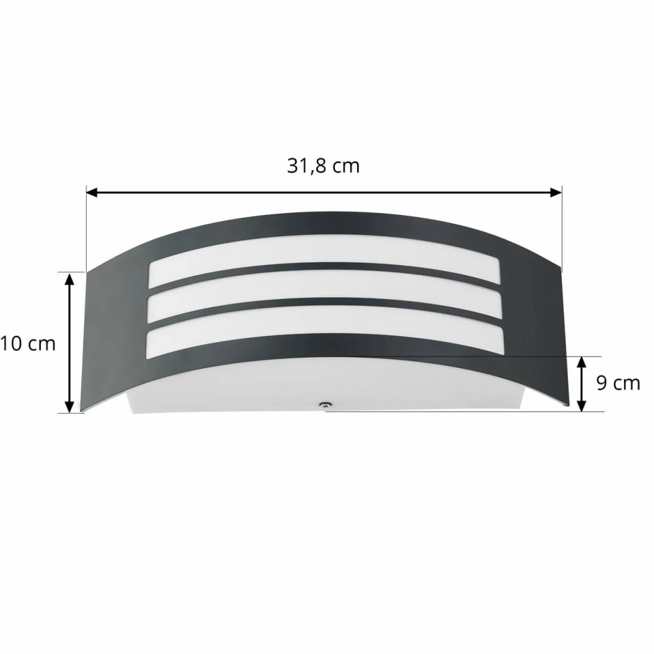 lindby_applique_dextrieur_vimal_e__cm_noir_aluminium_1.webp Lindby applique d'extérieur Vimal, E27, 32 cm, noir, aluminium^ Appliques Murales Extérieures