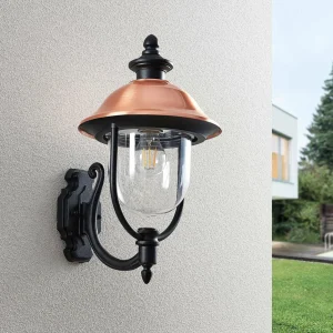 Lindby Clint applique extérieur lanterne debout^ Appliques Murales Extérieures