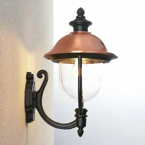 Lindby Clint applique extérieur lanterne debout^ Appliques Murales Extérieures