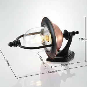 Lindby Clint applique extérieur lanterne suspendue^ Appliques Murales Extérieures