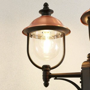 Lindby Clint lampadaire d'extérieur, à 3 lampes^ Bornes Éclairage Extérieur