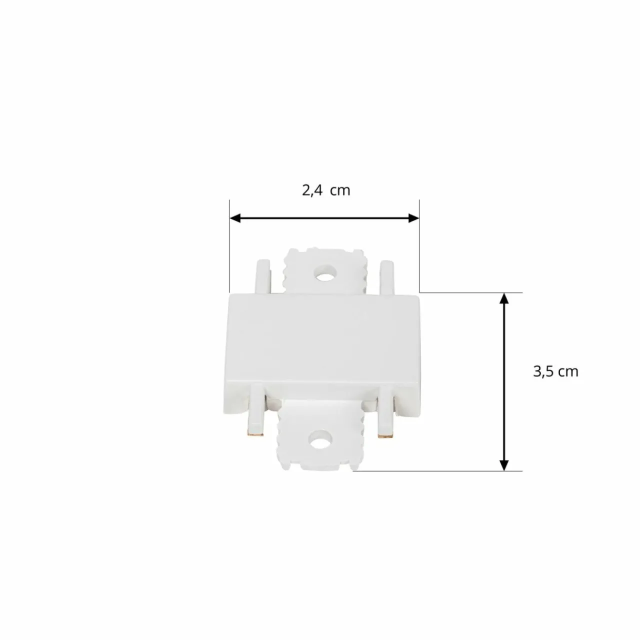 lindby_connecteur_lumaro__blanc_plastique_set_de__pices_0.webp Lindby connecteur Lumaro, 180°, blanc, plastique, set de 2 pièces^ Matériel Électrique