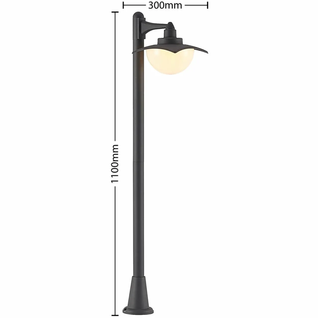 lindby_elinda_borne_lumineuse__une_lampe_2.webp Lindby Elinda borne lumineuse à une lampe^ Bornes Éclairage Extérieur