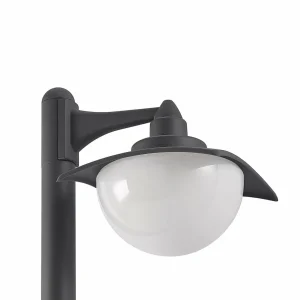 Lindby Elinda borne lumineuse à une lampe^ Bornes Éclairage Extérieur