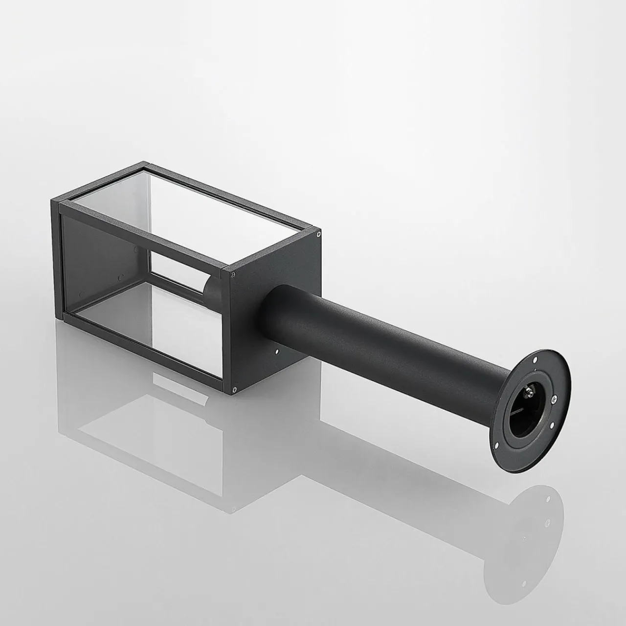 lindby_filimon_potelet_gris_fonc_e_5.webp Lindby Filimon potelet, gris foncé, E27^ Potelets Extérieurs