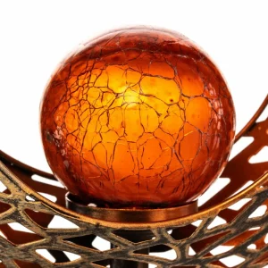 Lindby Firas lampe décorative LED solaire, flamme^ Lampes Décoratives