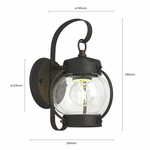 Lindby Gerlo applique d'extérieur^ Appliques Murales Extérieures