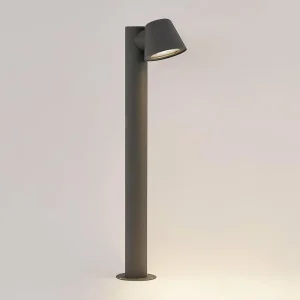 Lindby Ileyna potelet, gris foncé^ Bornes Éclairage Extérieur