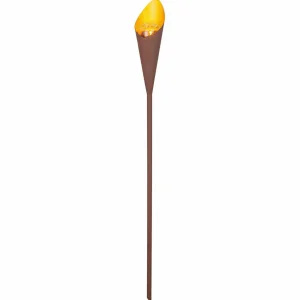 Lindby Jalf lampe solaire LED, x3, couleur rouille^ Lampes Décoratives