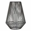 Lindby Kaati lanterne solaire LED, rotin, 37 cm^ Lampes Décoratives