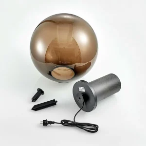 Lindby Kibara lampe sphérique décorative, Ø 50 cm^ Lampes Décoratives