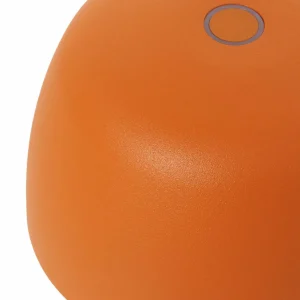 Lindby lampe de table LED rechargeable Arietty, orange, aluminium, Ø 10,5^ Lampes Décoratives
