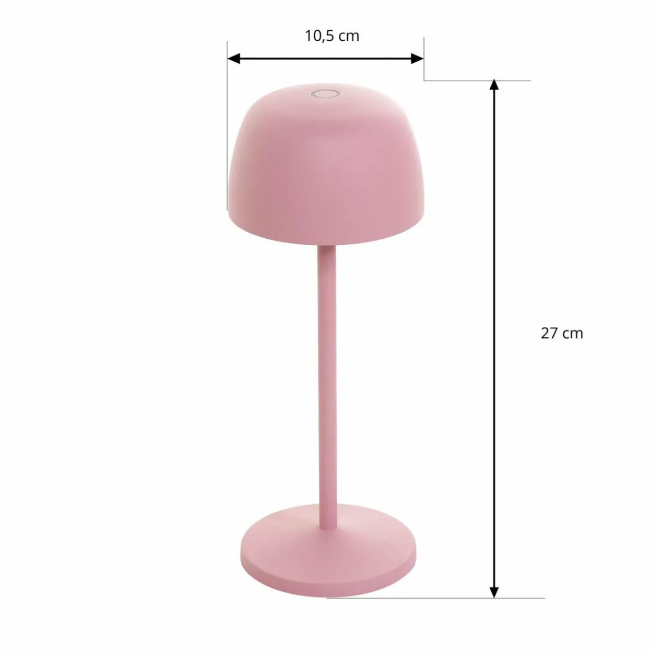 lindby_lampe_de_table_led_rechargeable_arietty_rose_aluminium___cm_3.webp Lindby lampe de table LED rechargeable Arietty, rose, aluminium, Ø 10,5 cm^ Lampes Décoratives
