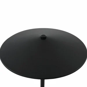 Lindby lampe de table LED rechargeable Ayva, noir, aluminium, IP44^ Lampes Décoratives